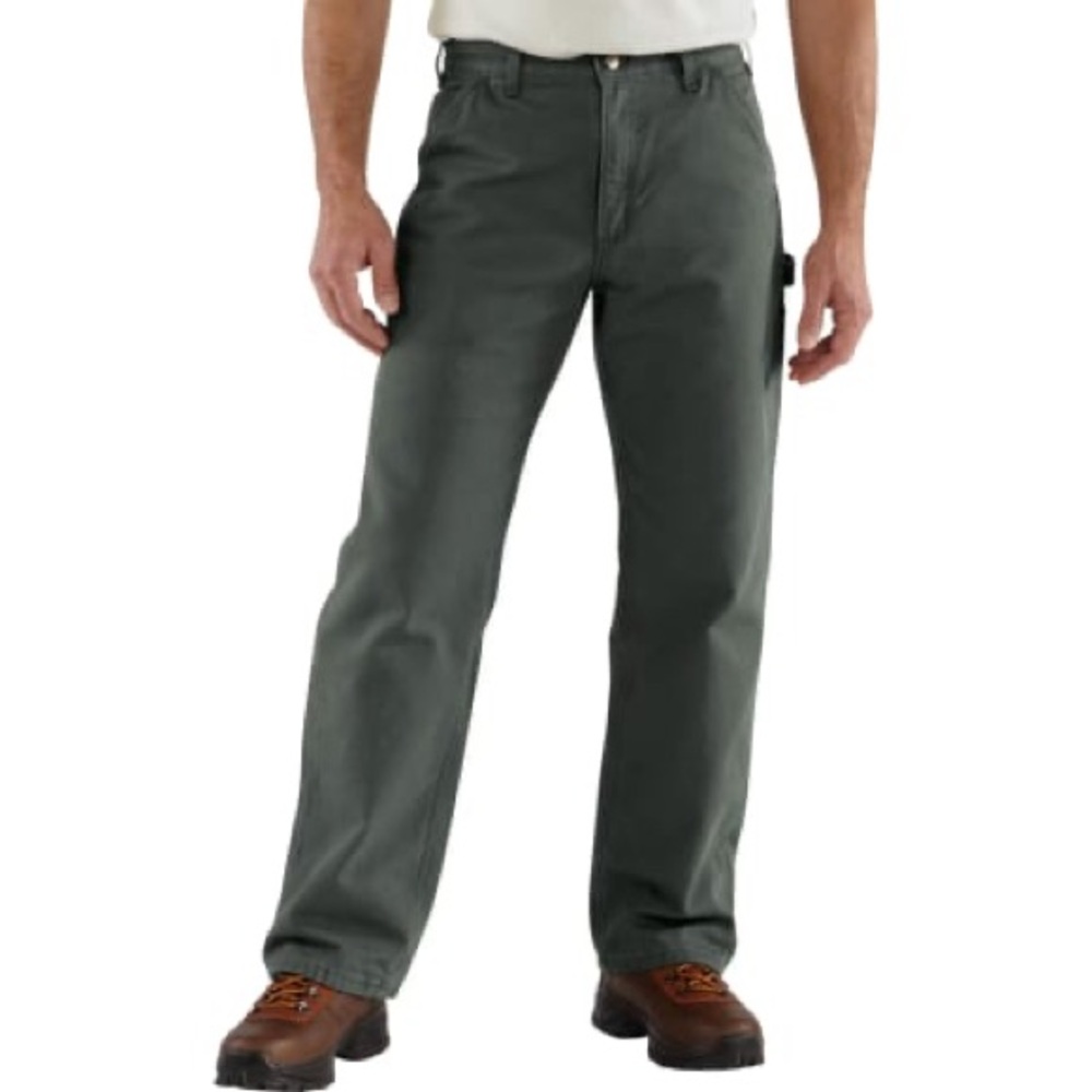 NEW!! NWT Carhartt Loose Fit Washed Duck Utility Canvas Pockets Pant 33